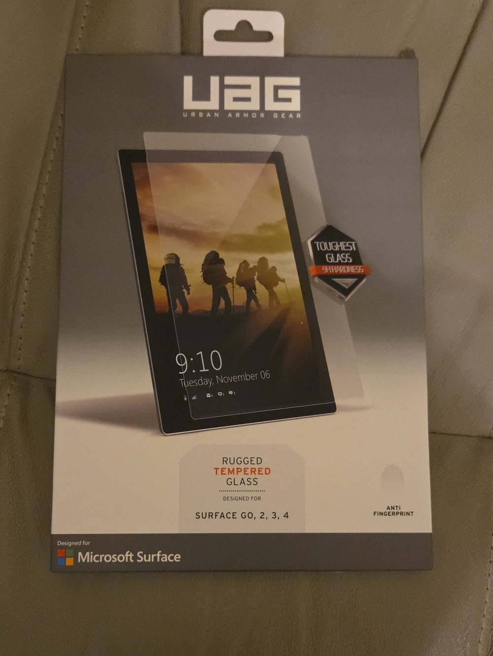 Urban Armor Gear Clear Rugged Tempered Glass Screen Protector